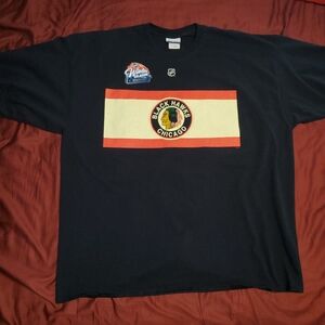 Patrick Sharp Chicago Blackhawks 2009 NHL Winter Classic Player Tee